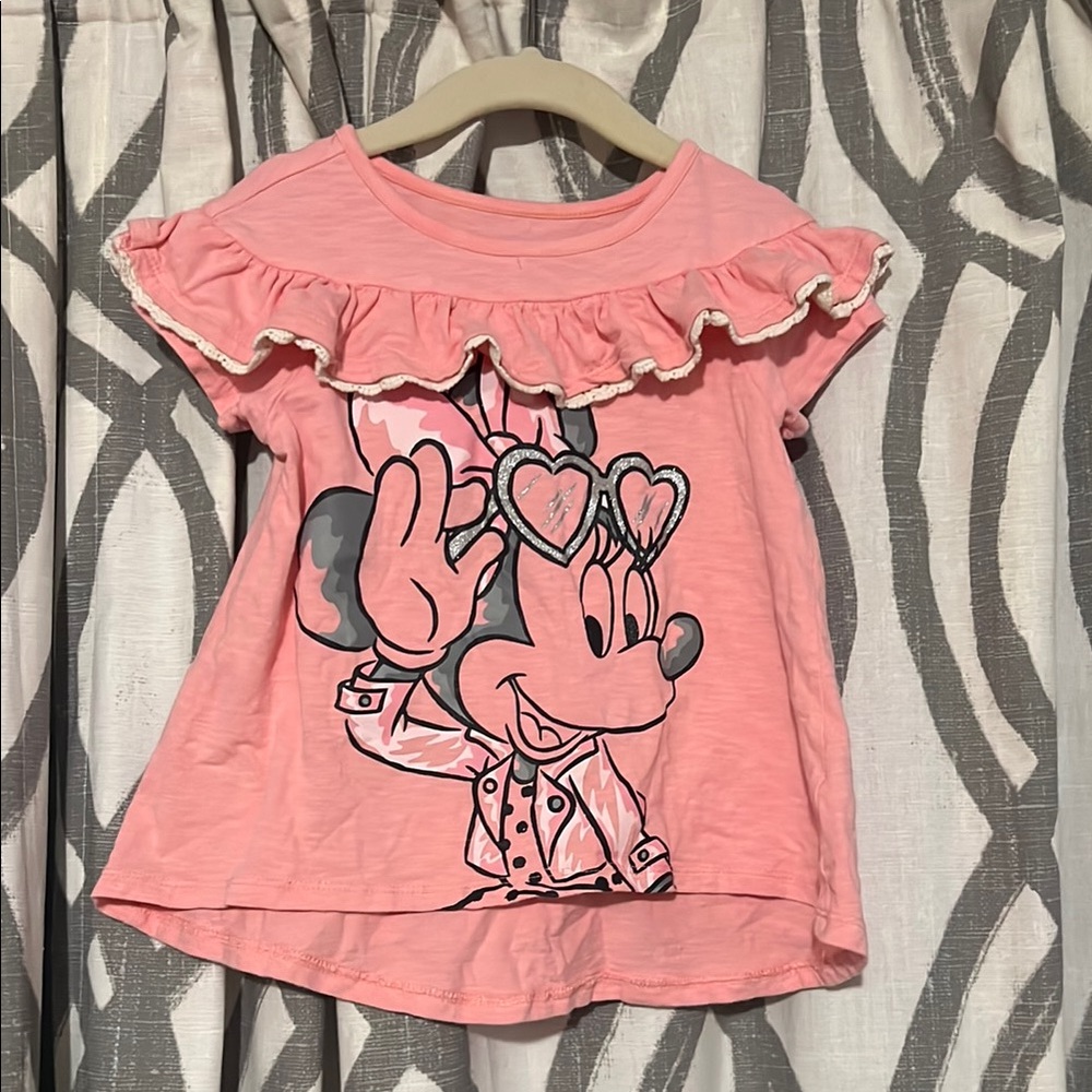 Pink Minnie Mouse Kids Top